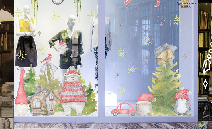Make your home feel more festive with christmas window decorations | Huetion