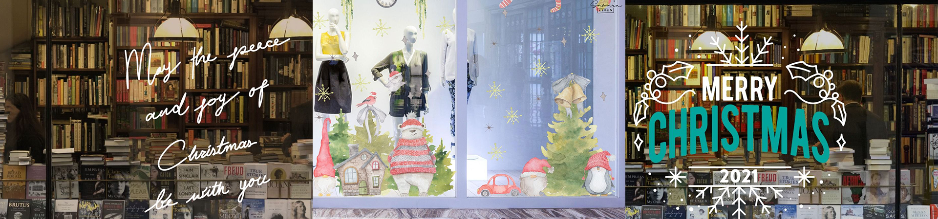Make your home feel more festive with christmas window decorations | Huetion