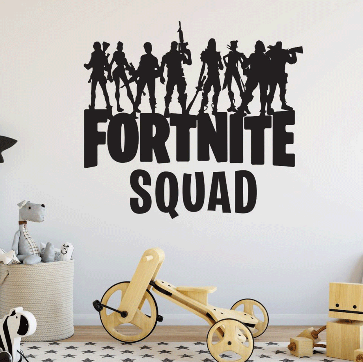 Fortnite Wall Stickers | Gaming Wall Sticker | Huetion