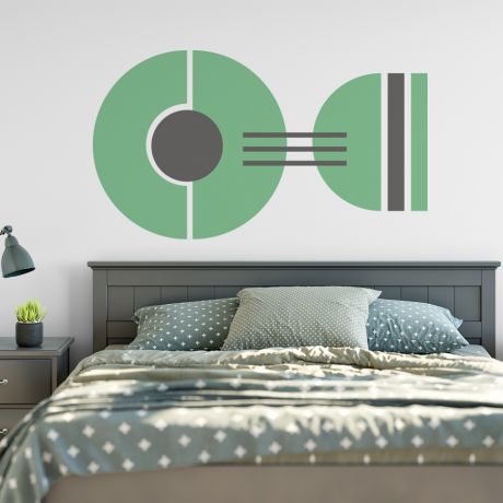 Removable wal sticker wall art print | Huetion