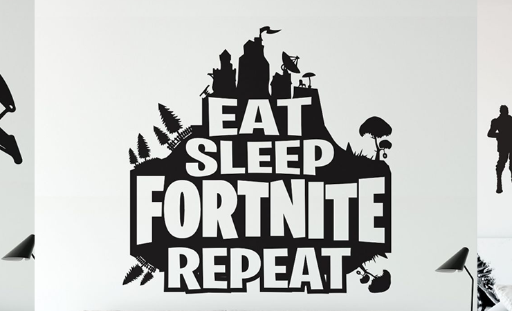 Why do kids love fortnite wall stickers | Huetion