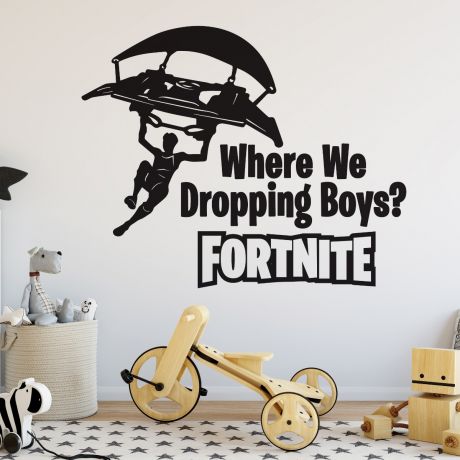 Boys gaming room wall decal vinyl sticker for gaming room kids room nursery wall art | Huetion