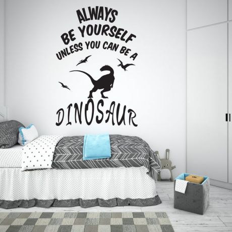 Dinosaur wall stickers for dinosaur wall decals for nursery and kids room | Huetion
