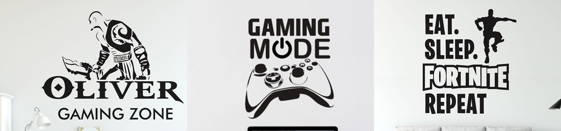 Gaming Wall Decals | Huetion