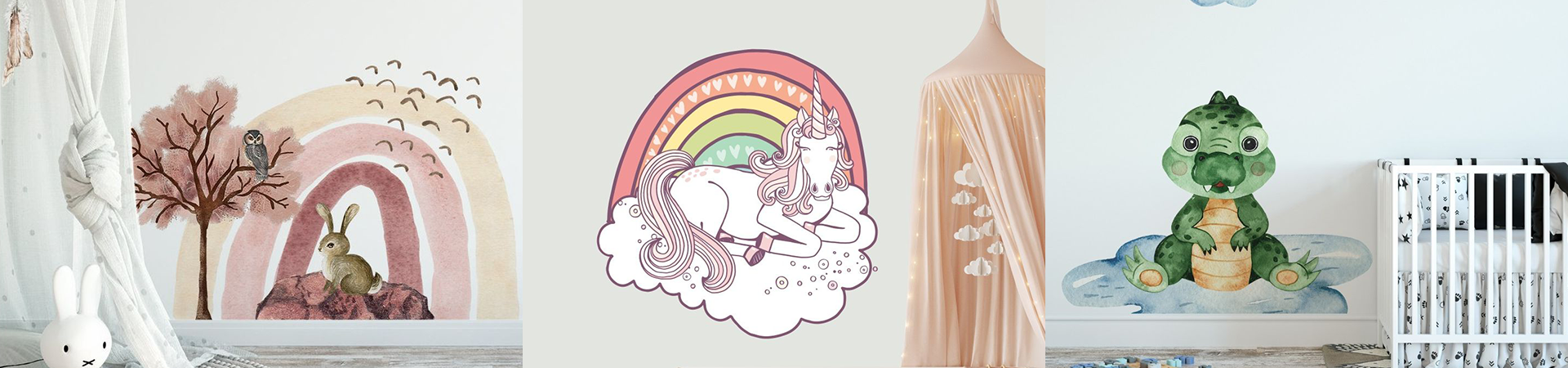 Nursery Wall Decals | Huetion