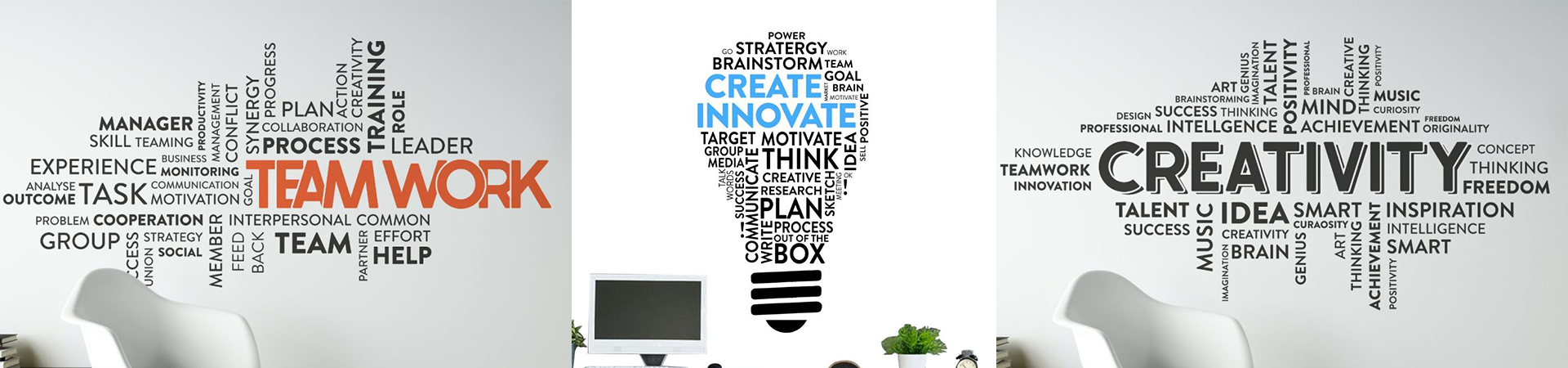 Office Wall Decals | Huetion