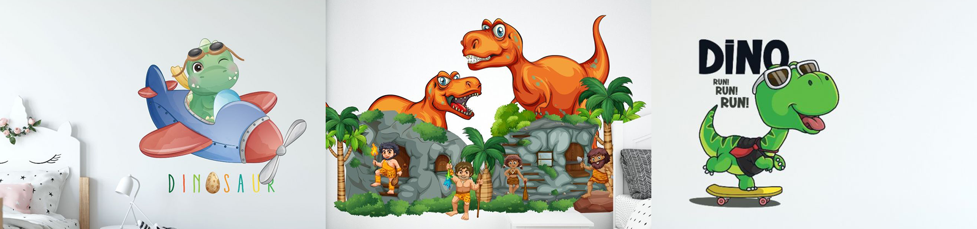 Dinosaur Wall Decals | Huetion