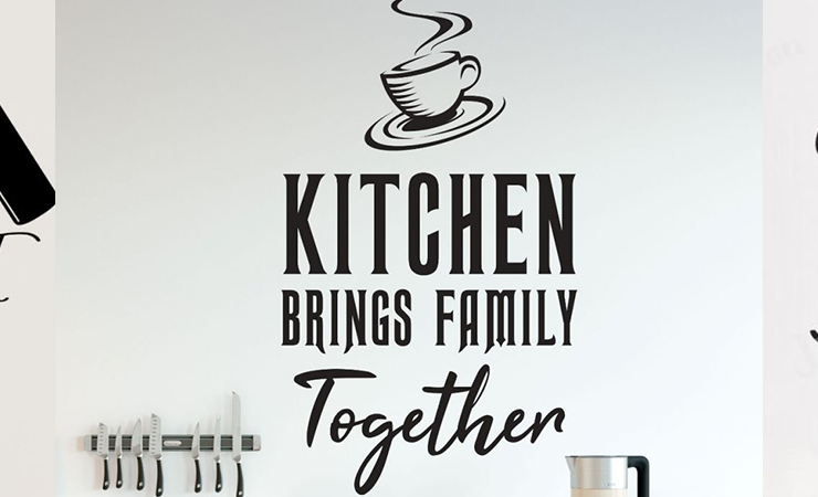 Kitchen Wall Decals | Huetion