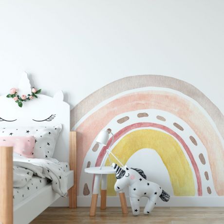 Rainbow wall stickers rainbow stickers for kids room decor | Huetion