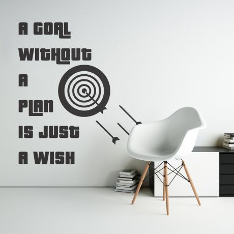 Motivational quotes vinyl wall stickers | Huetion