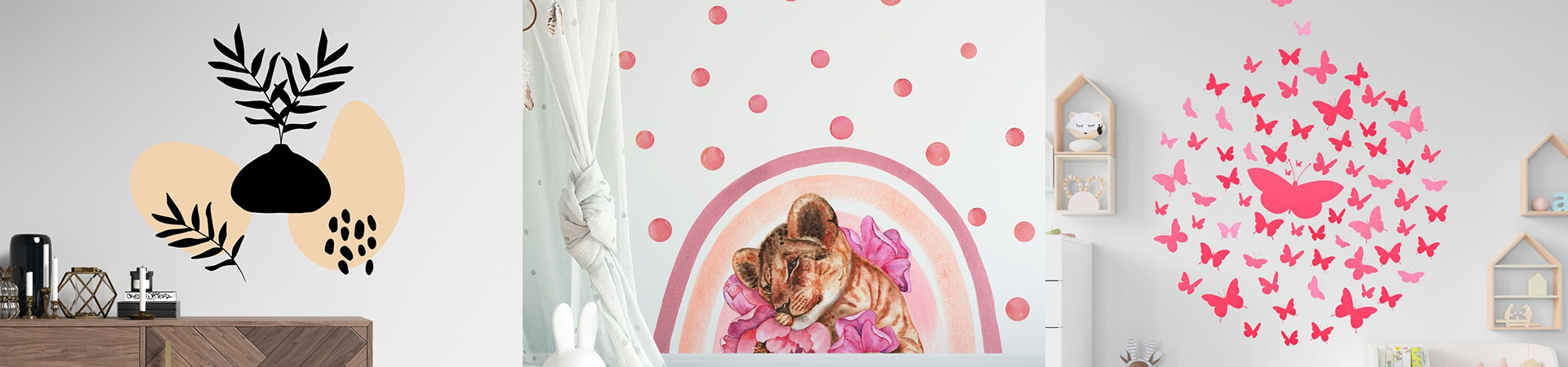 Boho Wall Decals | Huetion