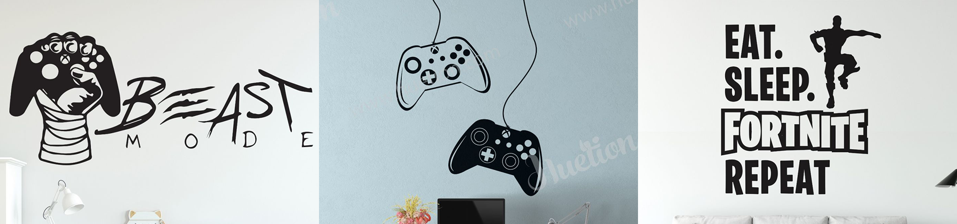 Gaming Wall Decals | Huetion