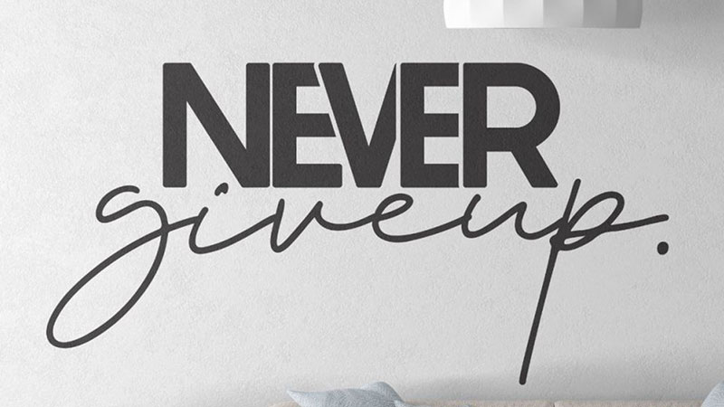 Motivational Wall Stickers | Inspirational Wall Decals| Huetion