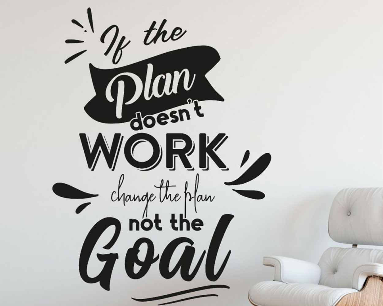 Motivational Wall Stickers | Huetion
