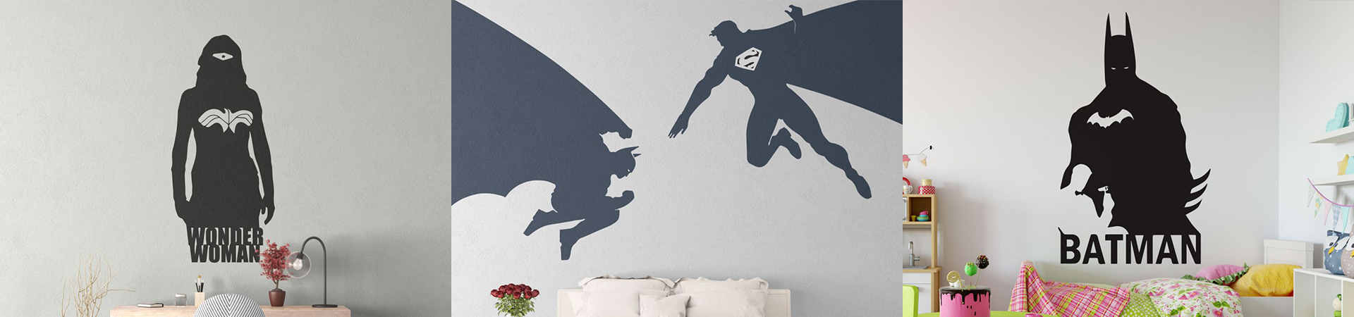 Superhero Wall Decals | Huetion