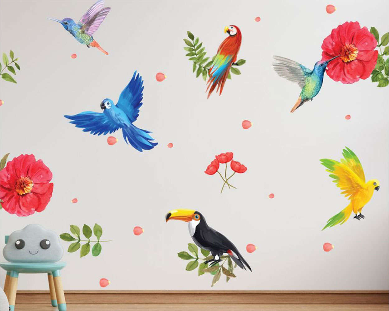 Birds Wall Stickers | Huetion