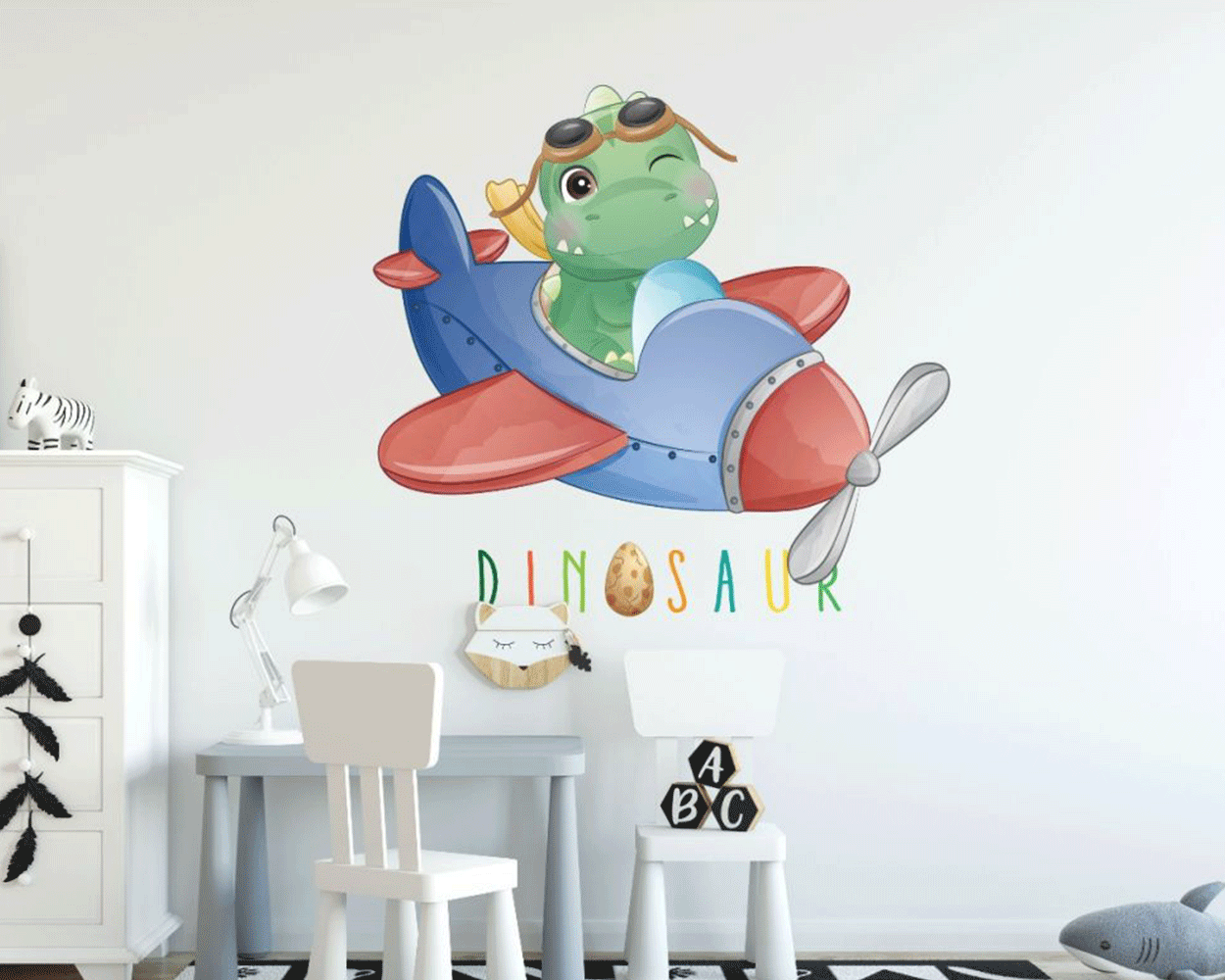Dinosaur Wall Stickers | Huetion