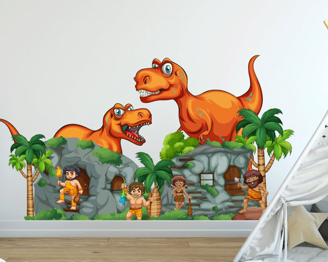 Dinosaur Wall Stickers | Huetion
