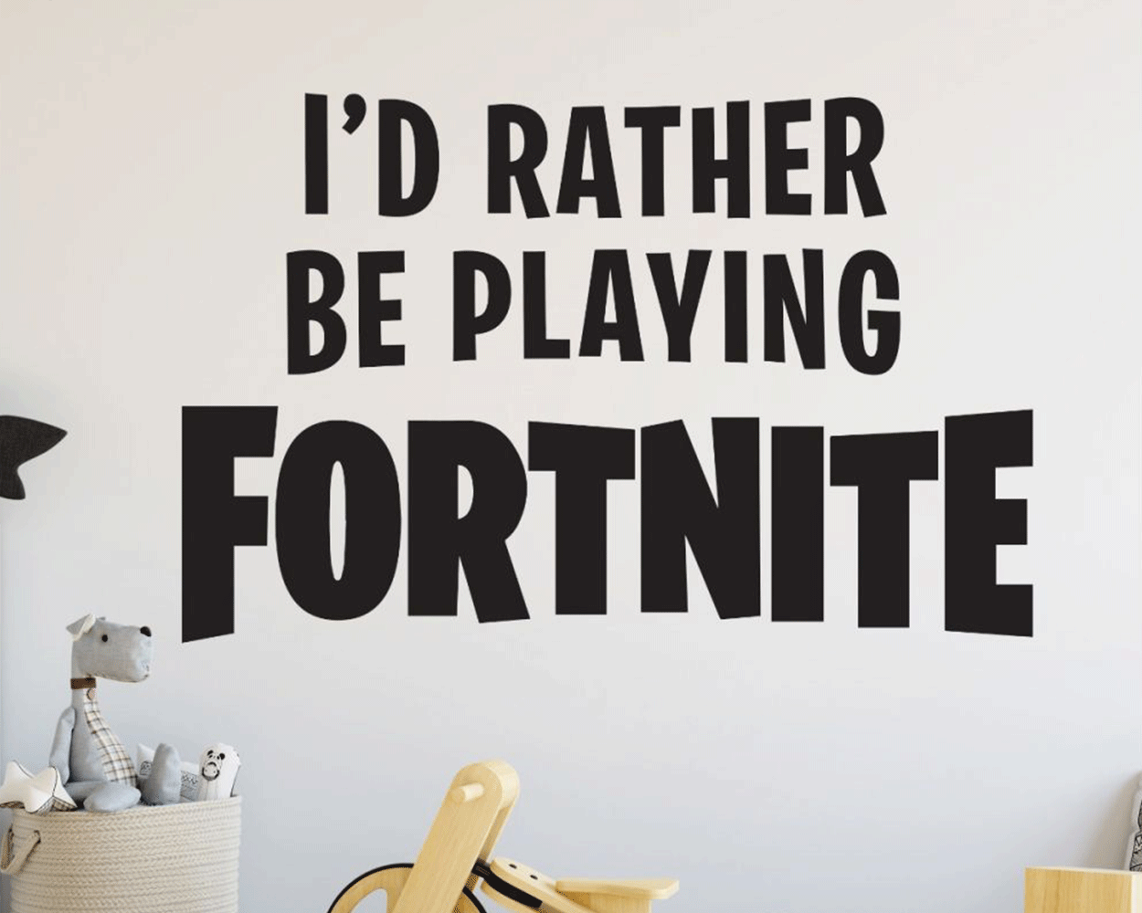 Fortnite Wall Stickers | Gaming Wall Stickers | Huetion