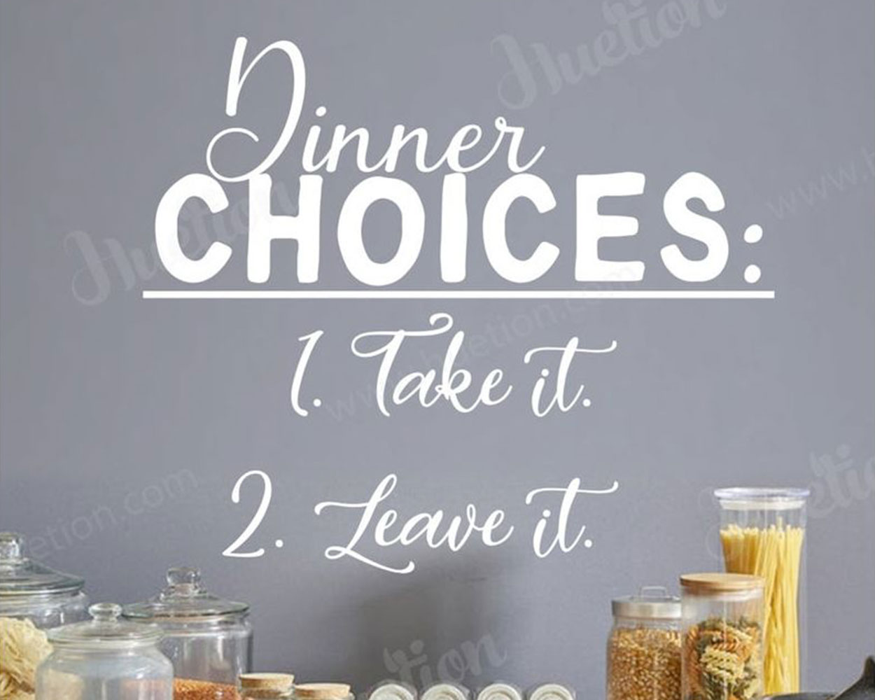 Kitchen Quotes Wall Stickers | Huetion