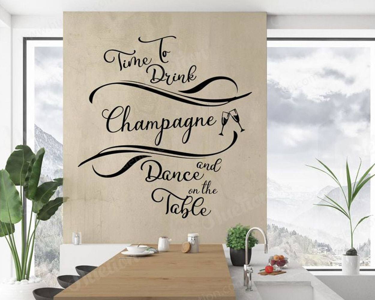 Kitchen Quotes Wall Stickers | Huetion