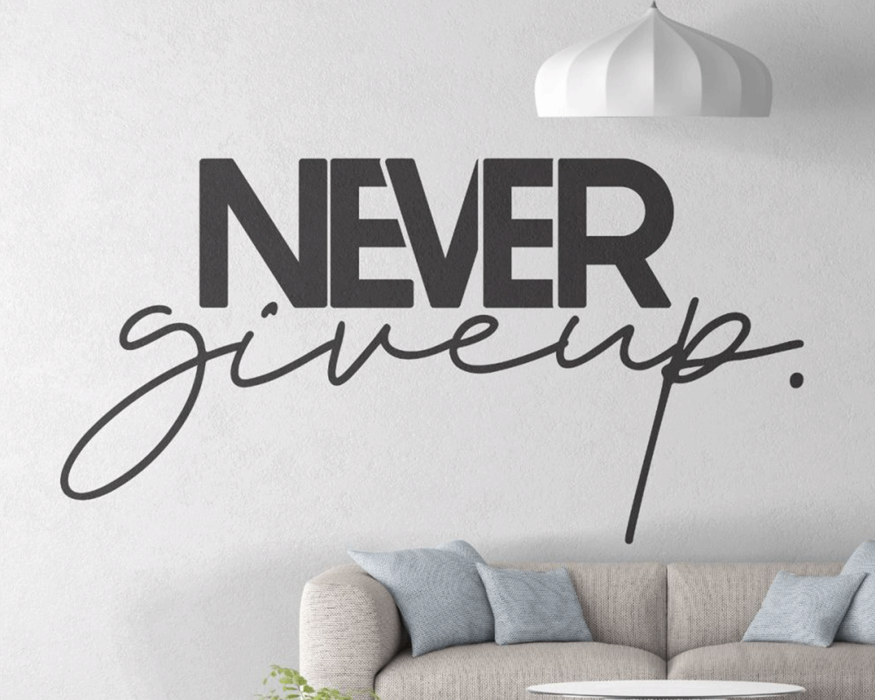 Motivational Quotes Wall Stickers | Huetion