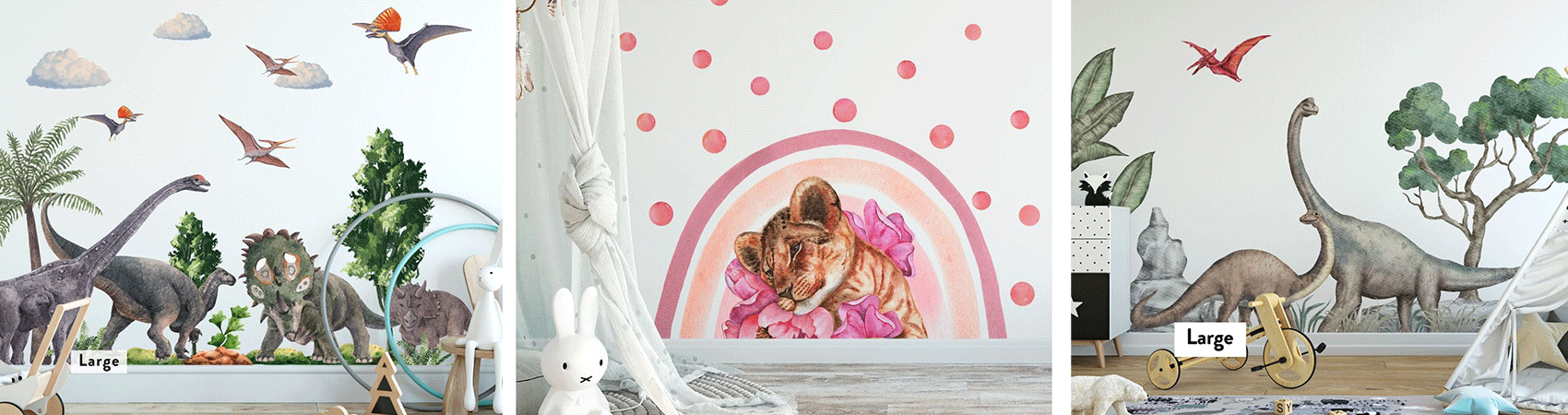 Nursery Wall Stickers | Huetion
