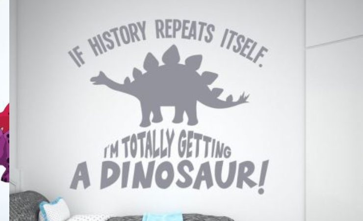 FAQs: Everything About Dinosaur Wall Decals You Should Know | huetion
