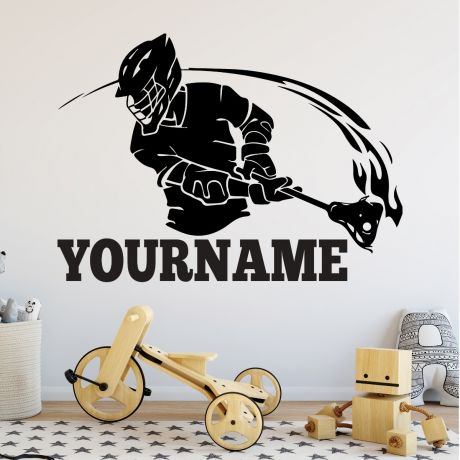 Laccrose wall stickers for kids room | Huetion