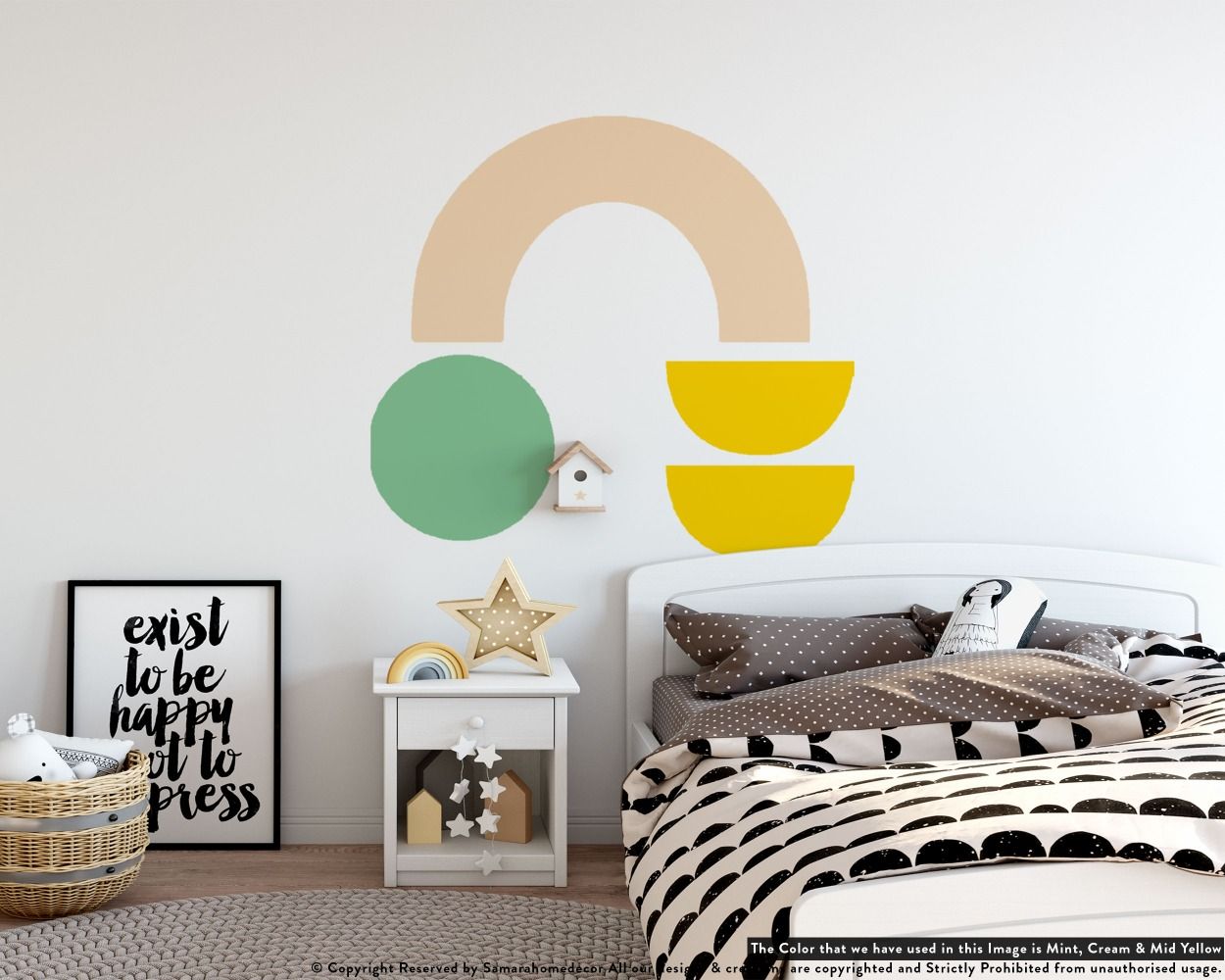 Boho Wall Stickers | Huetion