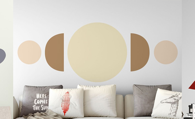 Make a statement with boho inspired wall stickers | Huetion