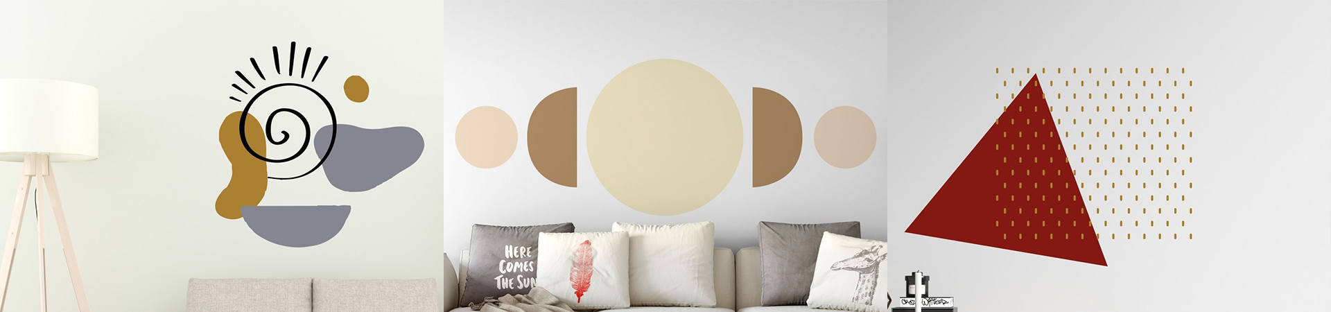 Make a statement with boho inspired wall stickers | Huetion