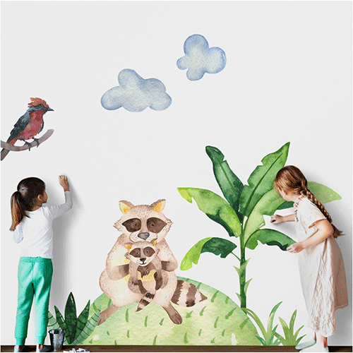 Nursery Wall Stickers | Huetion