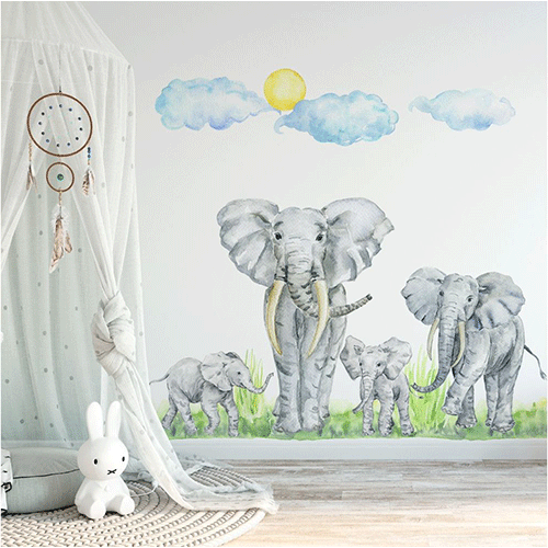 Nursery Wall Stickers | Huetion