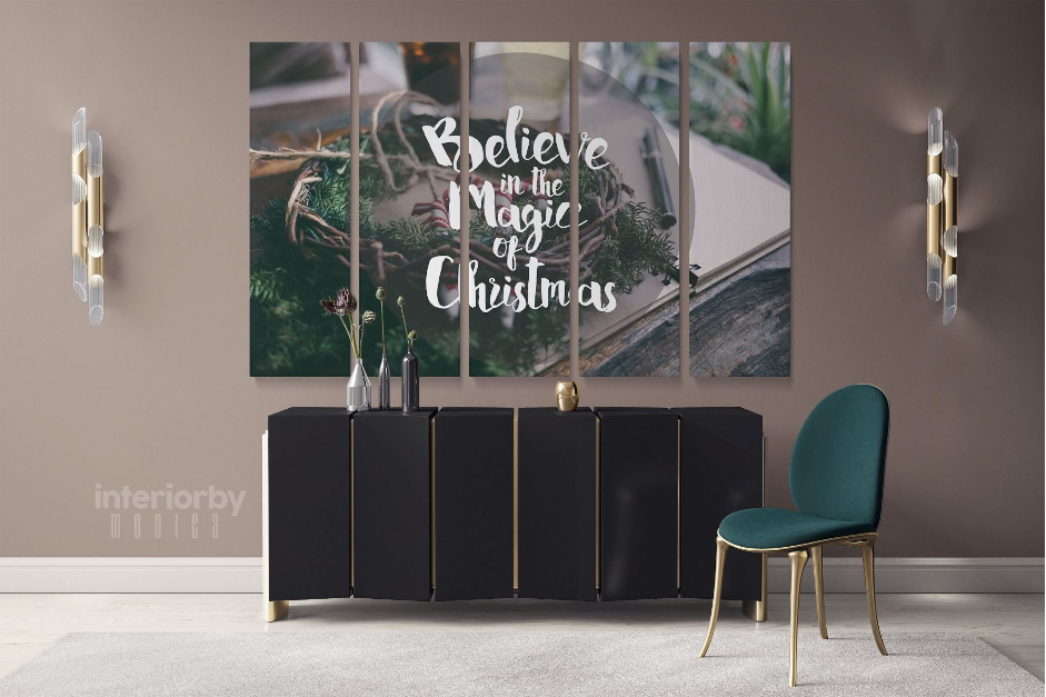 Personalized Christmas wall | Huetion