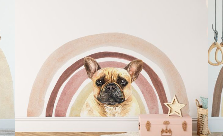 Add bohemian charm in modern nurseries with boho rainbow theme | Huetion