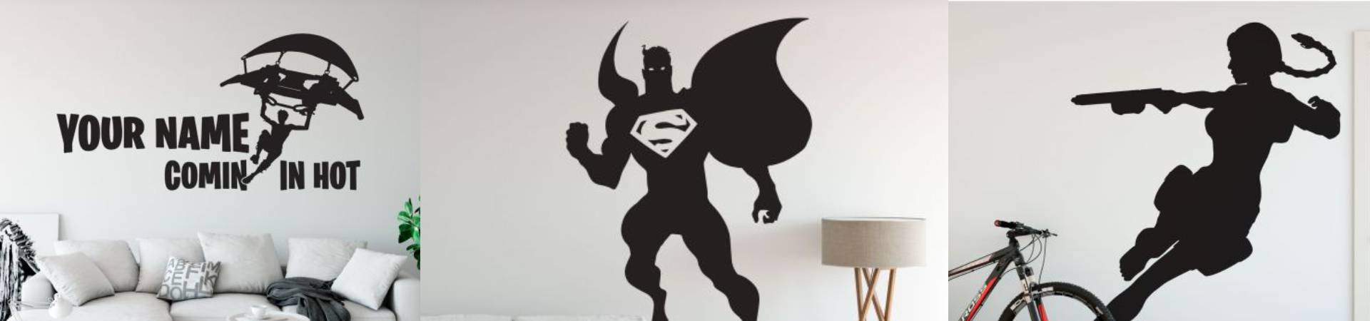 Gaming Wall Stickers | huetion