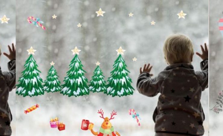 Decorate Your Home This Christmas with Mesmerising Rainbow Unicorn Wall Stickers | Huetion