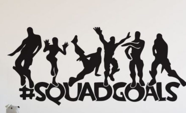 Fortnite wall stickers | Huetion