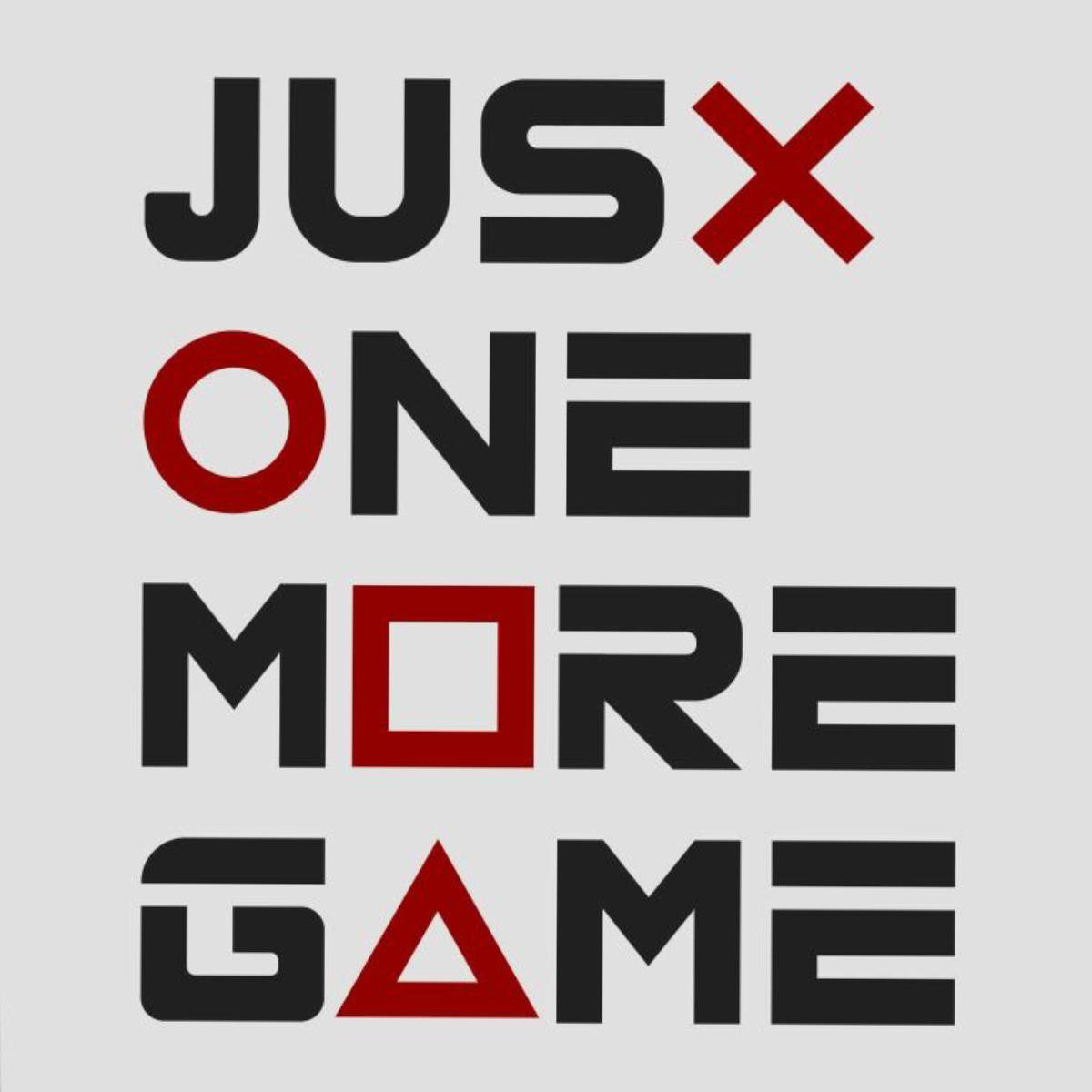 just one more game gaming wall stickers