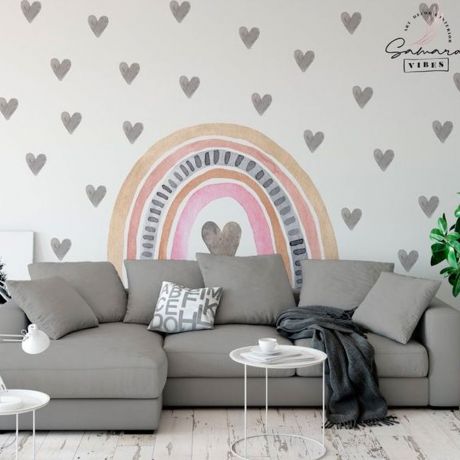 rainbow wall stickers